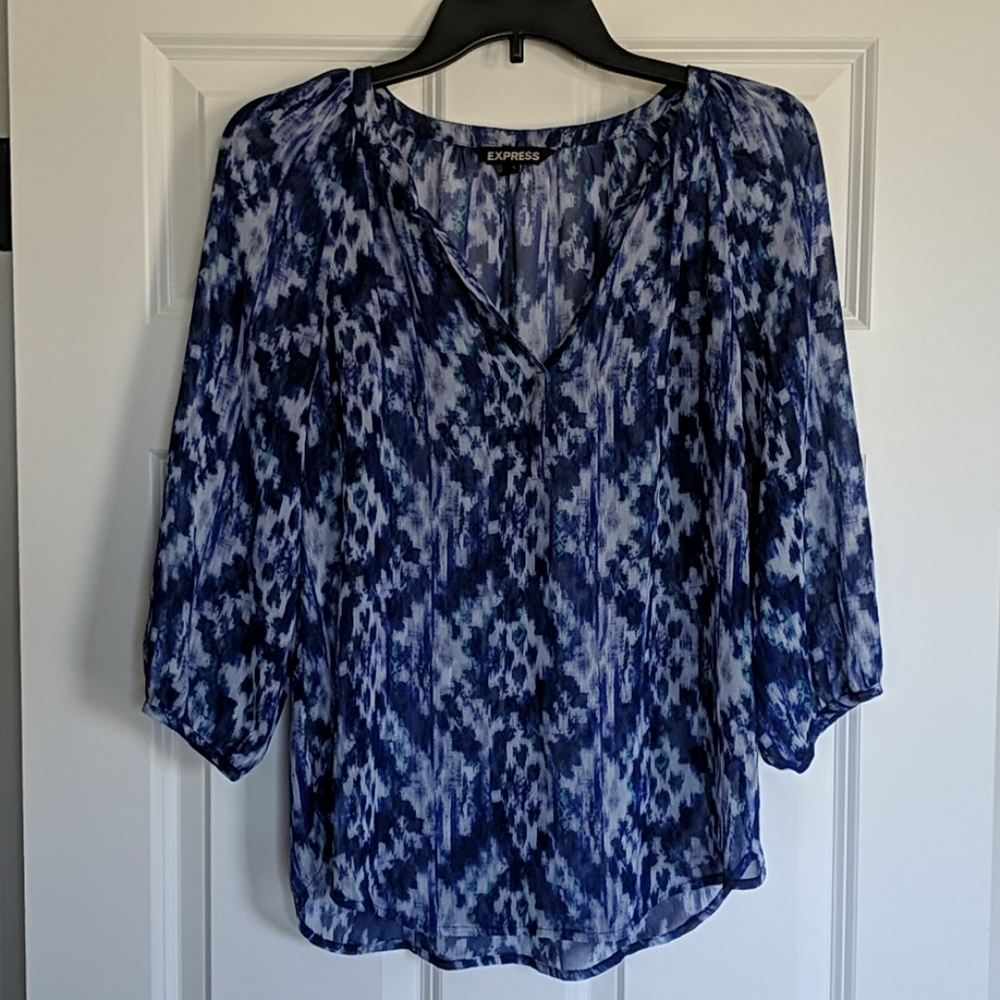Sheer blouse